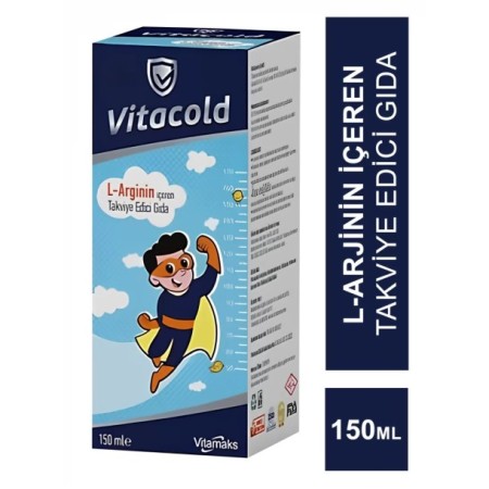 Vitacold L-Arginin Şurup 150 ml