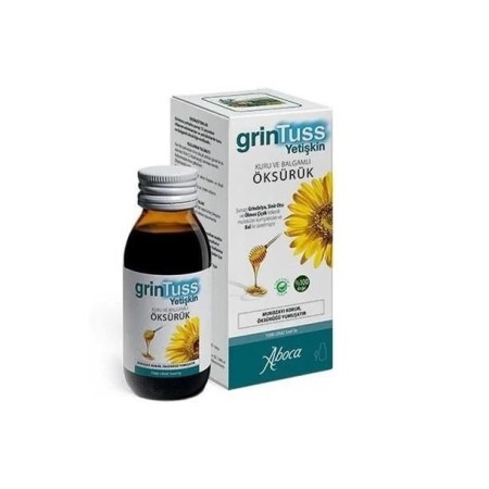 GrinTuss Yetişkin Öksürük Şurubu 128 gr