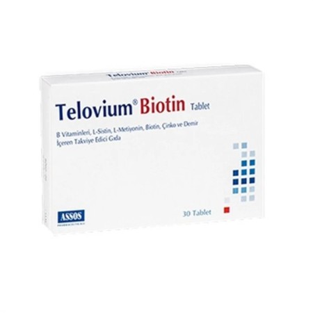 Assos Telovium Biotin 30 Tablet