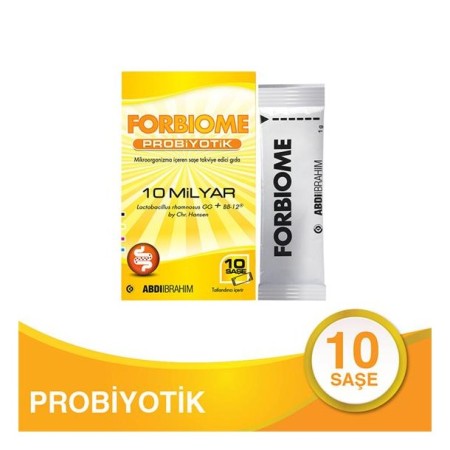 Forbiome Probiyotik 10 Milyar 10 Saşe