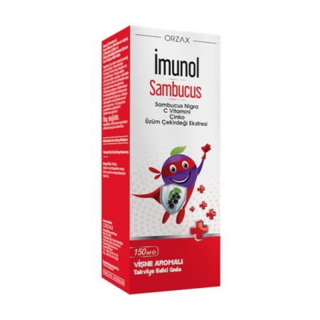 Orzax Ocean İmunol Sambucus Şurup 150 ml