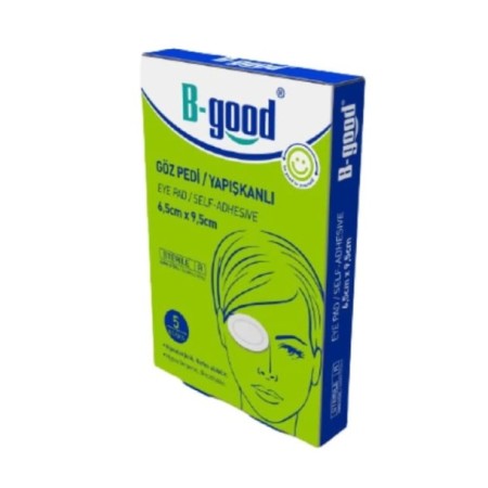 B Good Göz Pedi Yapışkanlı 6,5cm x 9,5cm 5li