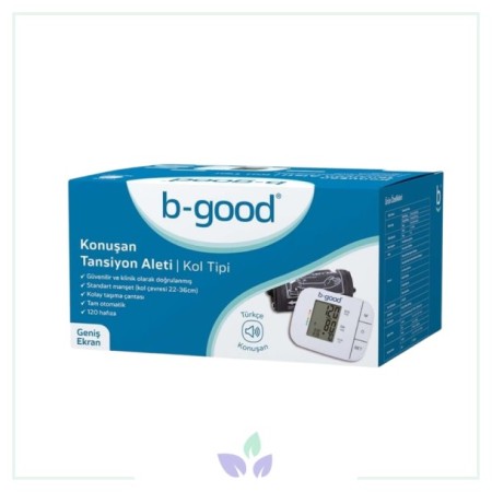 B-Good Koldan Ölçer Türkçe Konuşan Dijital Tansiyon Aleti