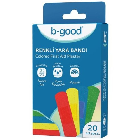 B-Good Renkli Yarabandı 20'li