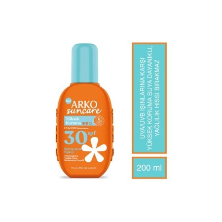 Arko Suncare Güneş Koruyucu Sprey Spf 30+ 200 ml