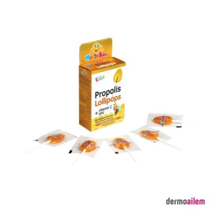 Multiball Kids Vitamin C 7'li Lolipop