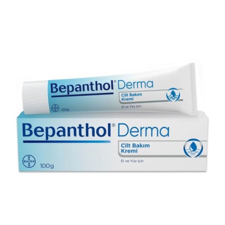 Bepanthol El ve Yüz İçin Nemlendirici Cilt Bakım Kremi 100 gr