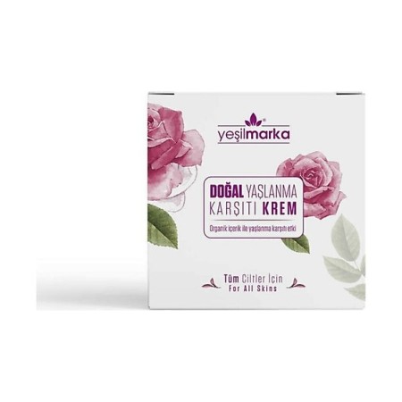 Yeşilmarka Doğal Yaşlanma Karşıtı Krem 50 gr