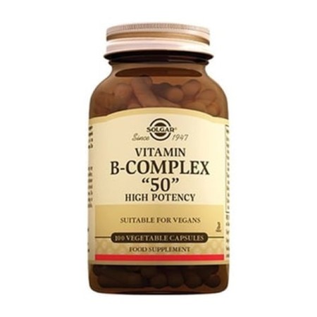 Solgar Vitamin B-Complex 50 100 Kapsül
