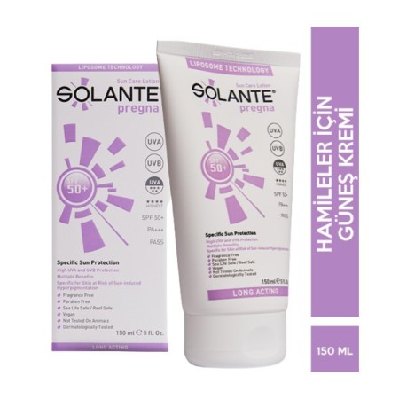 Solante Pregna Spf 50 150 ML Güneş Kremi