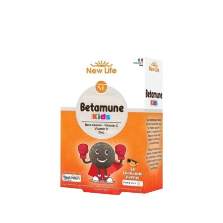 New Life Betamune Kids 30 Çiğneme Tableti