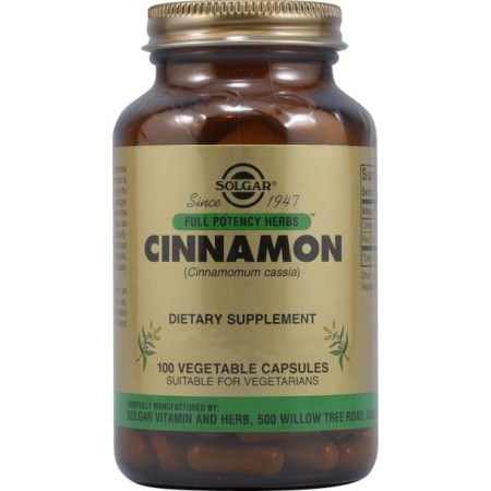 Solgar Cinnamon 100 Kapsül