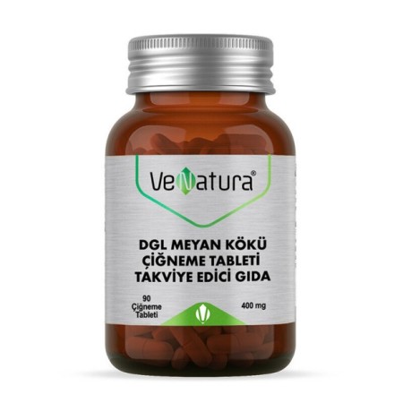Venatura DGL Meyan Kökü 400 mg 90 Çiğneme Tableti