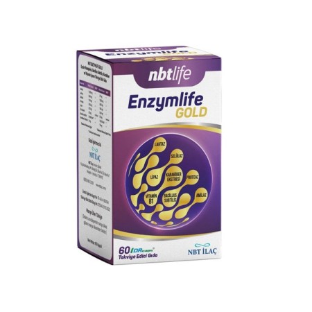 NBT Life Enzymlife Gold 60 Adet