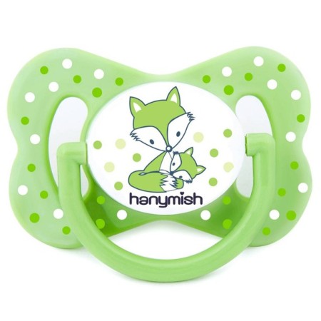 Hanymish Happy Damaklı Emzik No3 Yeşil