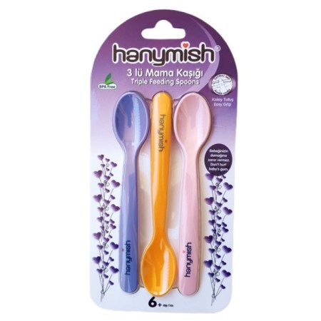 Hanymish 510 Mama Kaşığı 3lü Set
