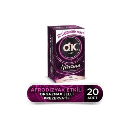Okey Prezervatif Nirvana 20 Adet