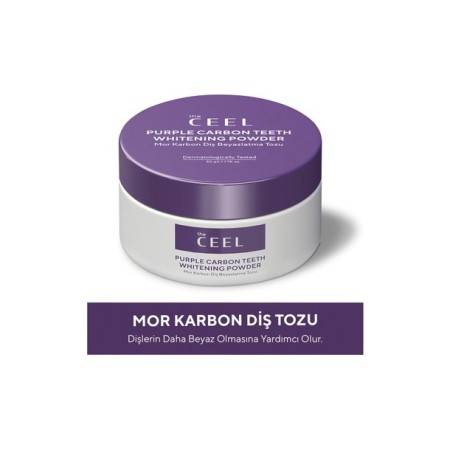The Ceel Diş Beyazlatıcı Aktif Mor Karbon Diş Tozu 50 GR