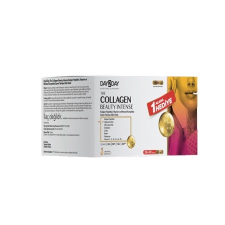 Day2Day The Collagen Beauty Intense Takviy Edici Gıda 1 Alana 1 Hediye