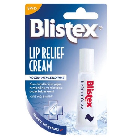 Blistex Lip Relief Cream SPF10 6 ML Dudak Bakım Kremi