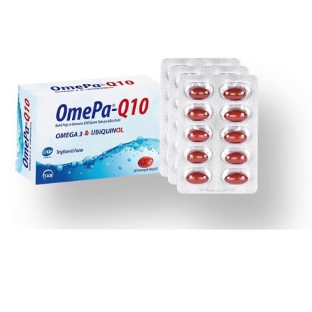 Omepa-Q10 Omega 3 Ubiquinol 90 Kapsül