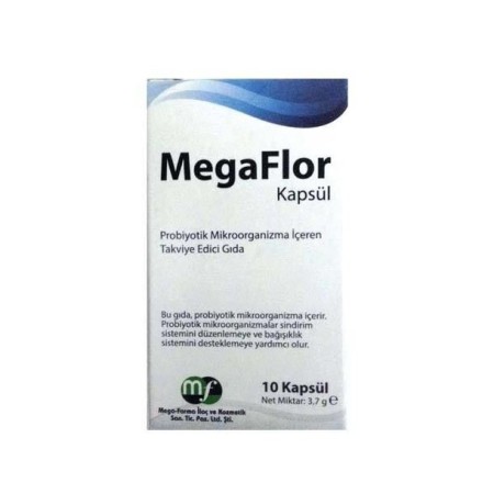 MegaFlor Takviye Edici Gıda 10 Kapsül