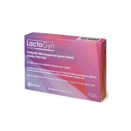 Lactogyn Probiyotik 30 Kapsül