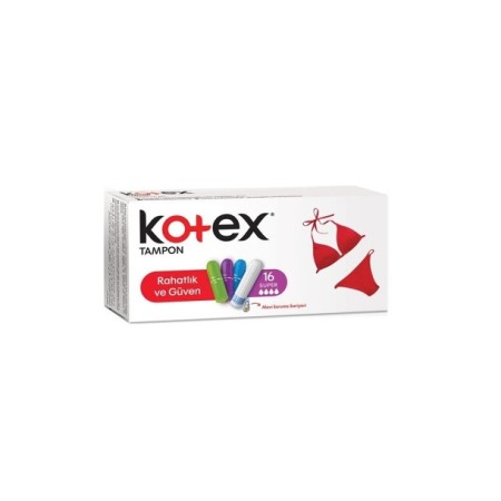 Kotex Tampon Süper 16 Adet