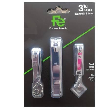 Fe Tırnak Makası Seti 3 Adet