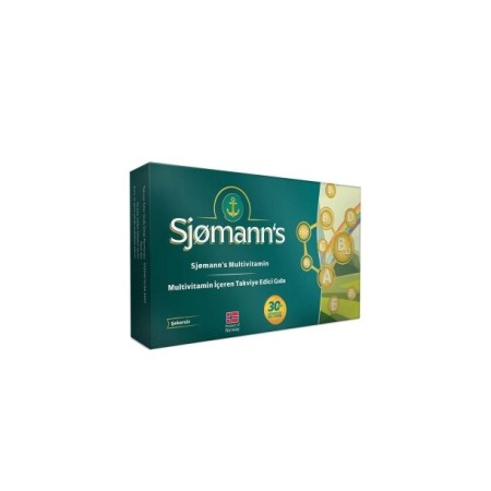 Sjomann’s Multivitamin İçeren Takviye Edici Gıda 30 Adet Çiğnenebilir Jel Form