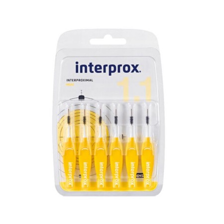 Dentaid INTERPROX 4G Mini Blister 6'lı - Sarı - N31191