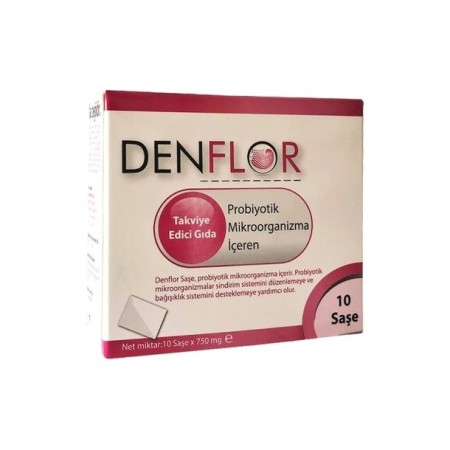 Denflor Probiyotik İçeren Takviye Edici Gıda 10 Saşe