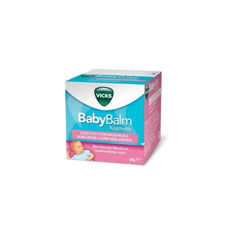 Vicks Baby Balm Bebekler için Nemlendirici 50 gr
