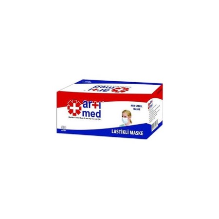  Maske Artimed 3 Kat Meltblown 5X10 50'Li  