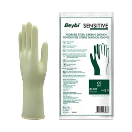  Beybi Eldiven Pudrasız Steril No:8  