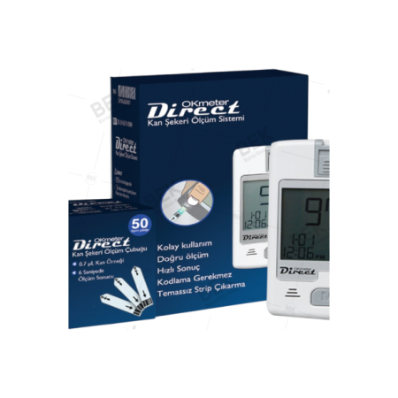  Direct Okmeter Şeker Strip 50'Li  