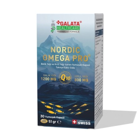 Galata Healthcare Nordıc Omega Pro 30 Kapsül