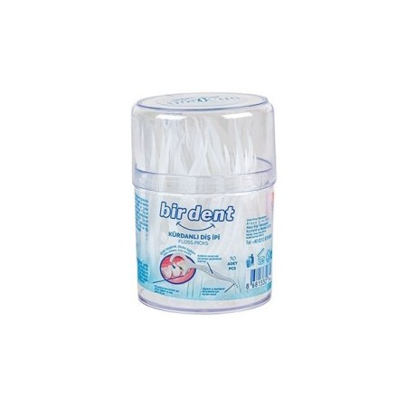  Diş İpi Birdent Kürdanlı Yuvarlak 50'Li  