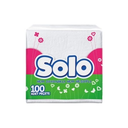  Solo Peçete Süper 100'Lü  