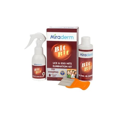  Mıraderm Bıt Bıt Seti (Şampuan + Sprey)  