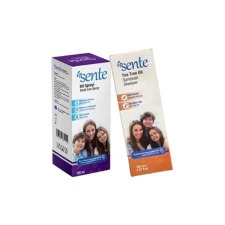  Sente Bıt Set (Sprey, Metal Tarak, Çay Ağacı Yağı Şampuanı)