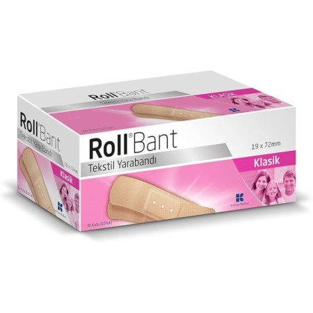  Roll Yarabandı Klasik Tekstil 30X10'Lu  