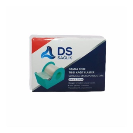  Ds Plus Flaster Pore Kagıt 5 Mt X 1,25Cm  