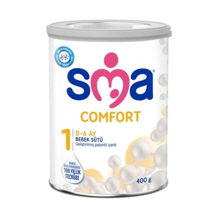  Sma Comfort 1 Bebek Sütü 0-6 Ay 400 Gr  