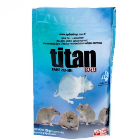  Fare Zehiri Titan Pasta 100 Gr  