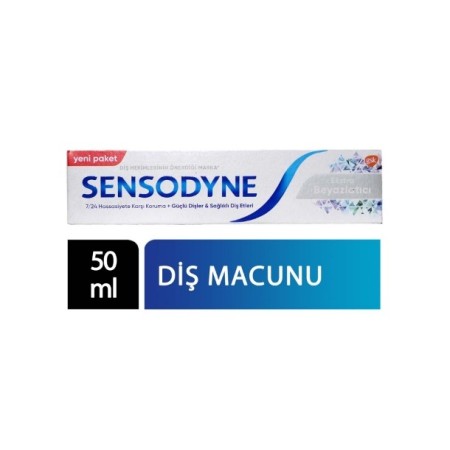 Sensodyne Tam Koruma Ve Beyazlatıcı 50 Ml Diş Macunu