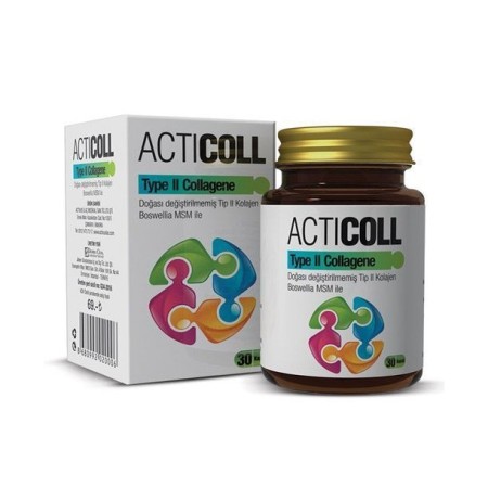 Acticoll Tip II Kolajen 30 Kapsül
