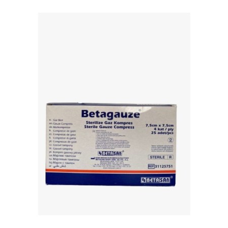  Betagauze Gaz Kompres 25'Li  