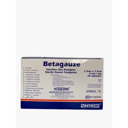  Betagauze Gaz Kompres Emici 25'Li  