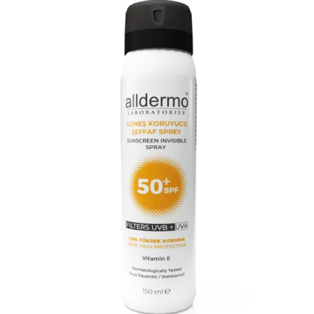  Alldermo Spf+50 Invisible Sprey  